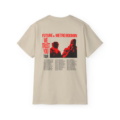 WE TRUST YOU TOUR DATES T-SHIRT | FUTURE & METRO BOOMIN