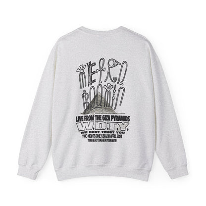 WE DON'T TRUST YOU - LIVE FROM THE GIZA PYRAMIDS CREWNECK | METRO