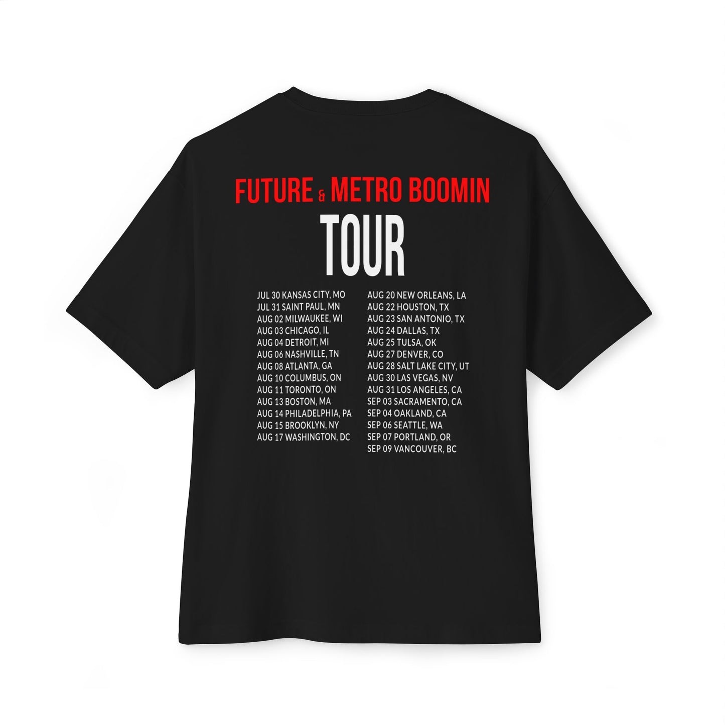 LIMITED ON TOUR RELEASE | Dynamic Duo Tour Dates T-shirt | We Trust You Tour Merch