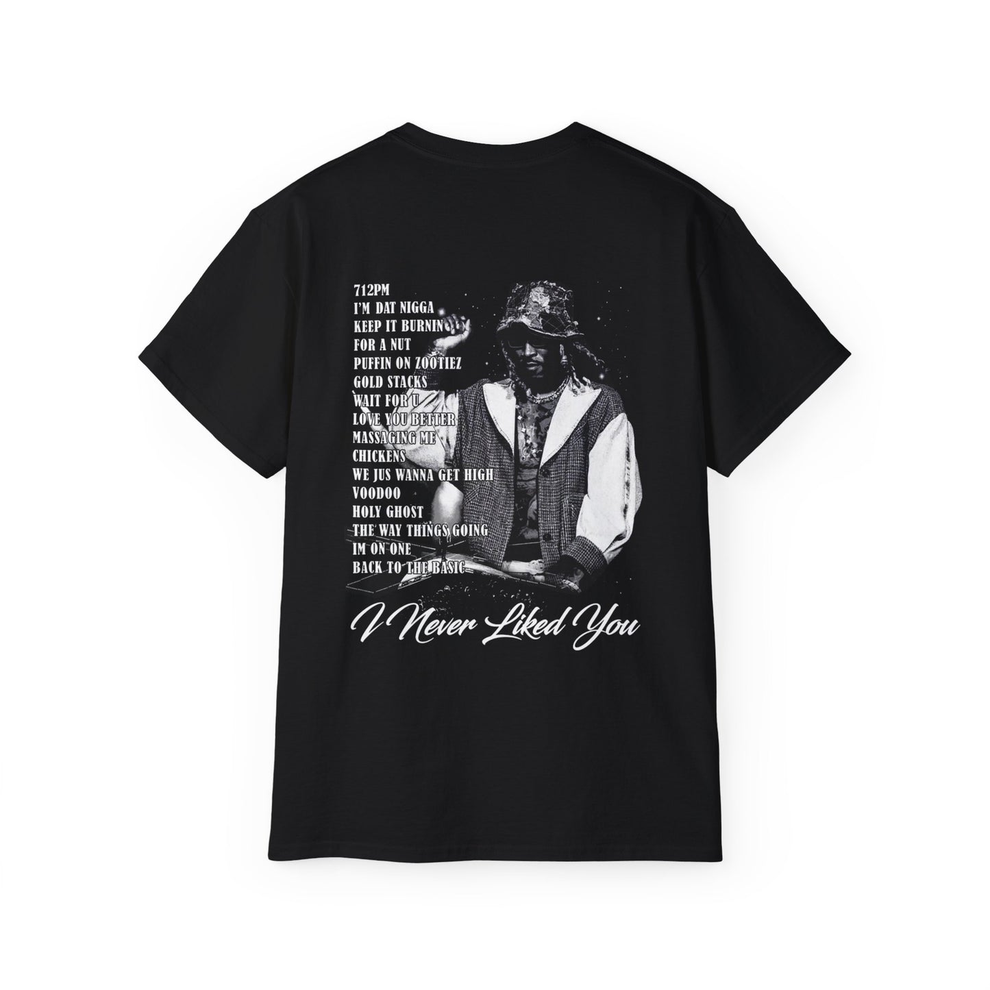 "I NEVER LIKED YOU" ALBUM TRACKLIST T-SHIRT | FUTURE