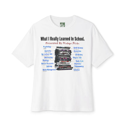 MIXTAPE PLUTO RELEASE | What I Really Learned In School T-shirt | Mixtape Pluto Merch Collection