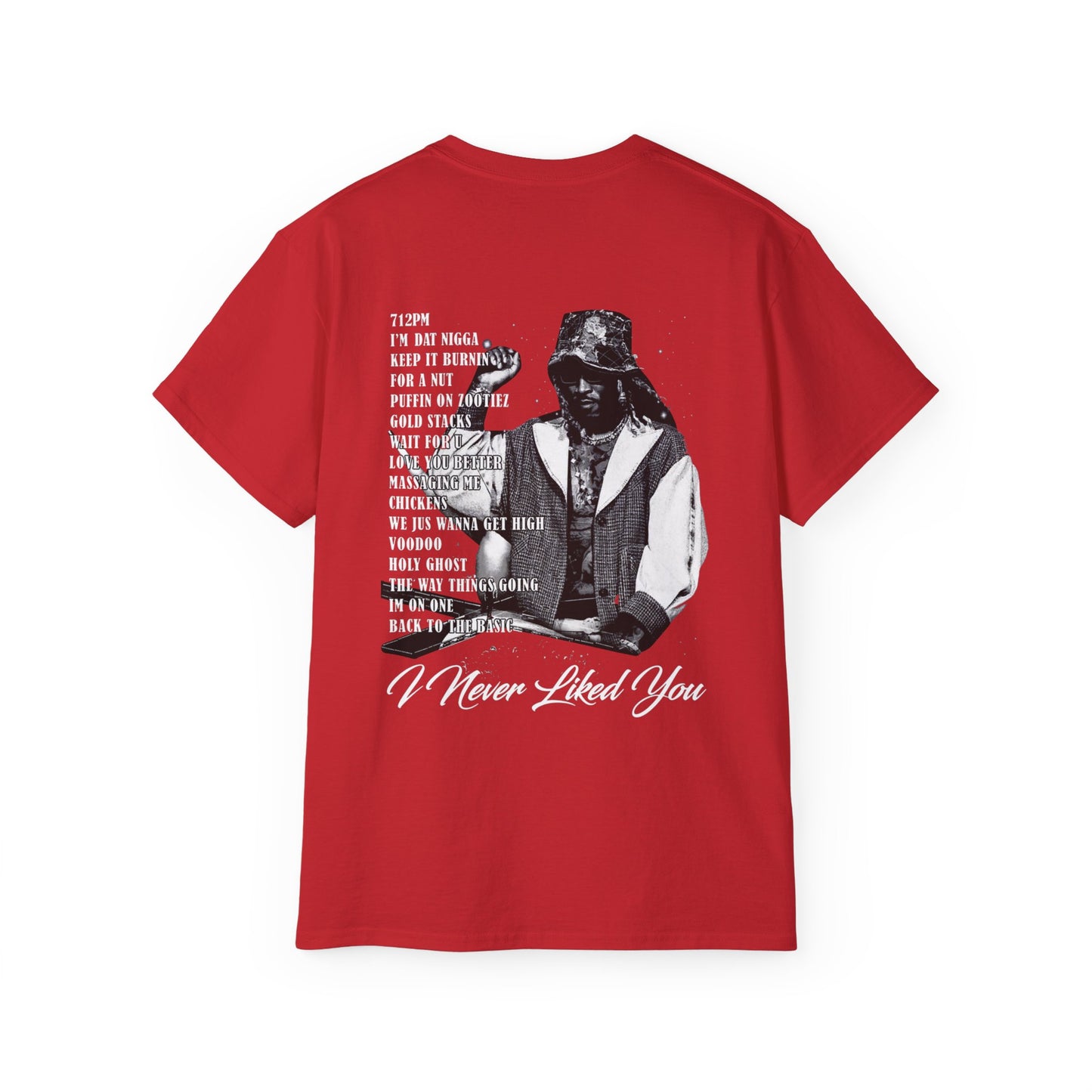 "I NEVER LIKED YOU" ALBUM TRACKLIST T-SHIRT | FUTURE